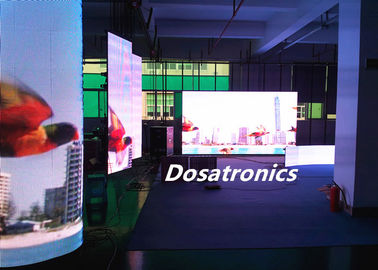 Chiny Wodoodporne ekrany reklamowe LED na imprezy / warsztaty Wynajem SMD 3 In 1 P9mm dostawca