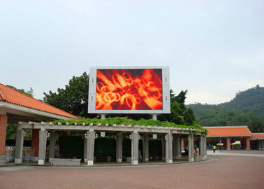 Chiny Wodoodporny P10 Full Color Led Display, Ekrany reklamowe Outdoor Advertising dostawca