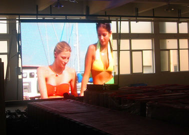 Chiny Outdoor LED Tablica P6 LED Ekran Wyświetlacz Do Budowania Reklamy Komercyjnej dostawca