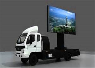 Chiny Wodoodporne przyczepy / mobilne wyświetlacze LED, reklama LED billboard truck dostawca