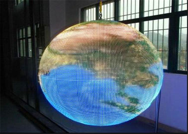 Chiny Wyświetlacz diod LED wewnętrzny Wysoka częstotliwość odświeżania, wyświetlacz 360 stopni sferyczny dostawca