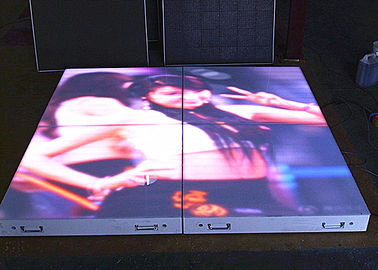 Chiny HD Full HD SMD3528 Podłoga na stopie LED, wodoodporna Podświetlenie LED Disco Dance Floor dostawca