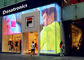 1R1G1B P12mm High Transparent Glass Wall LED Ekran do reklam w sklepach dostawca